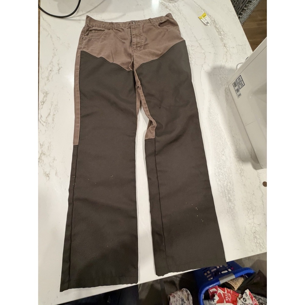 Red Head Jeans Mens 34x32 Brown Brush Guard Relaxed Fit Briar Field Denim Work